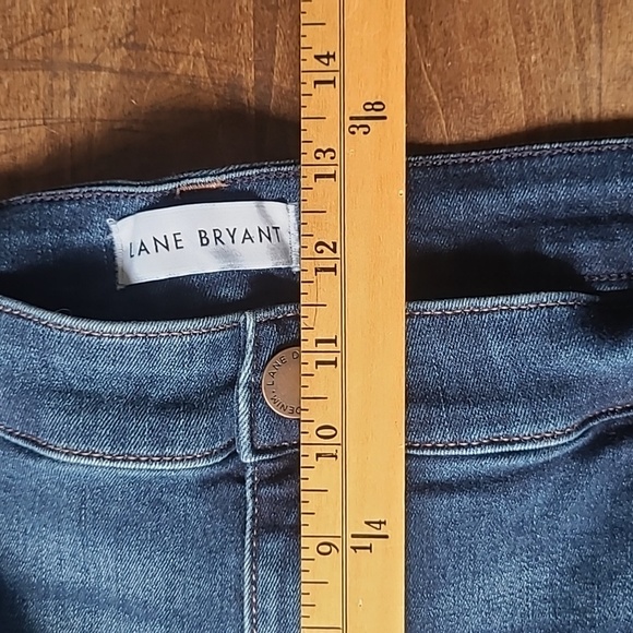 Lane Bryant Jeans Women's sz 22 Signature Fit Mid Rise Skinny Denim Jeans - Picture 9 of 10